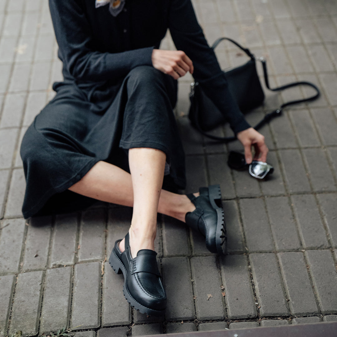 TATAR Slingback‑Loafer