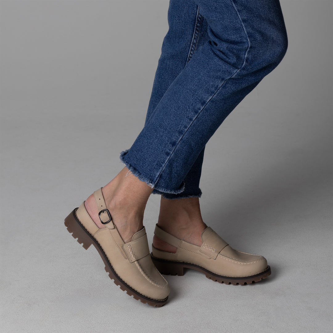 TATAR Slingback‑Loafer