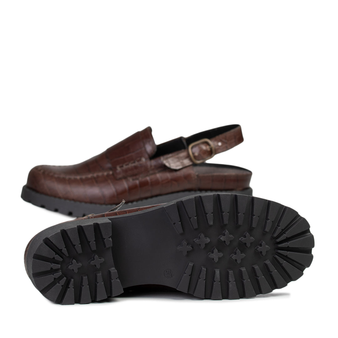 TATAR Zero Waste Slingback‑Loafer