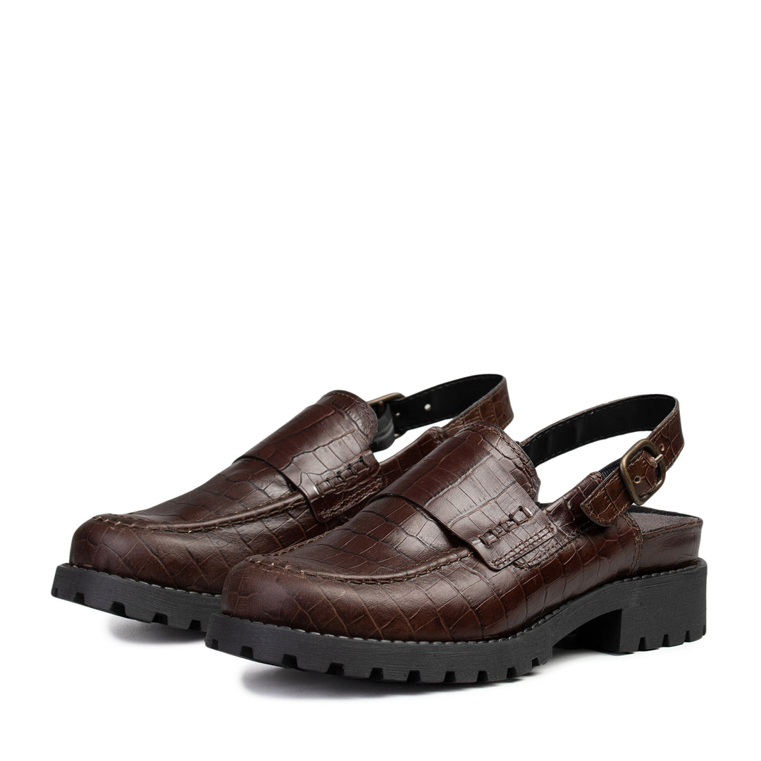 TATAR Zero Waste Slingback‑Loafer