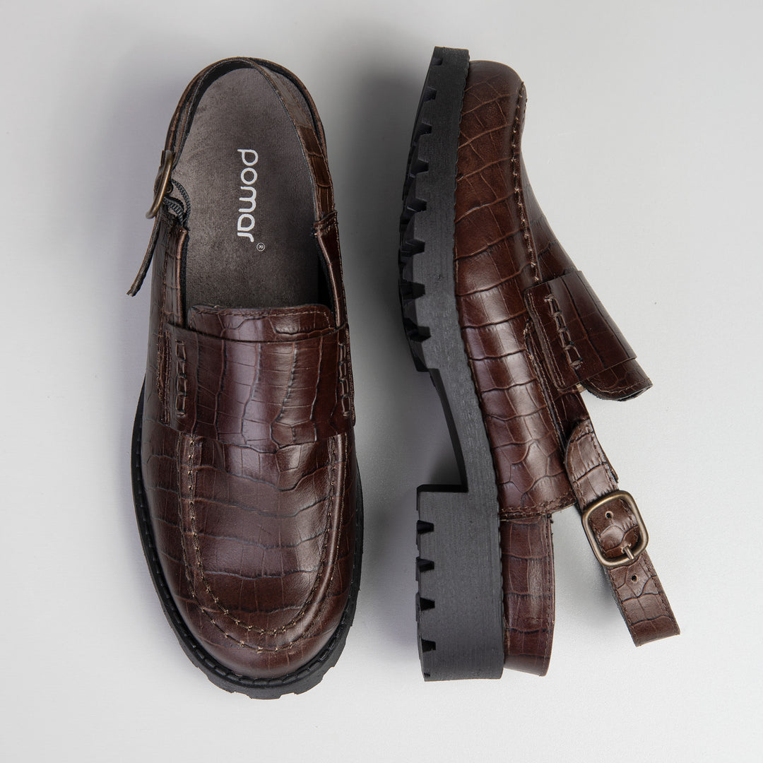 TATAR Zero Waste Slingback‑Loafer