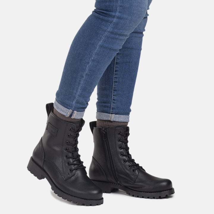 KARA Stiefelette mit Textilfutter