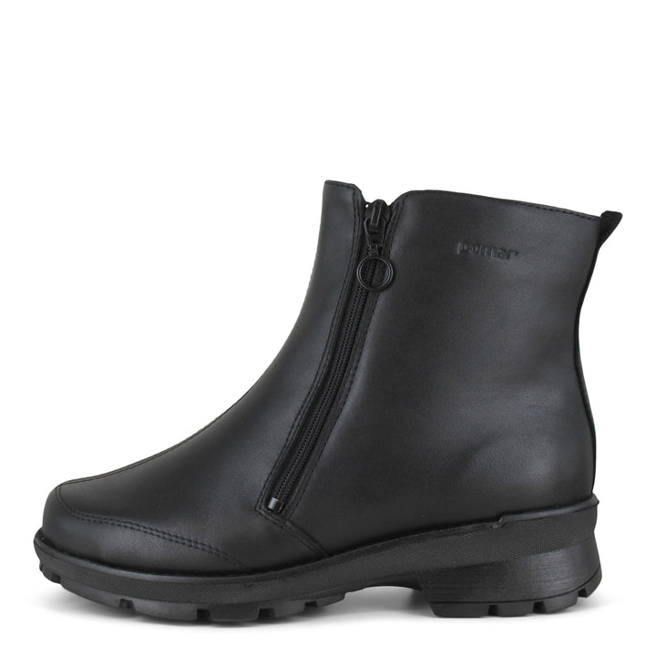 KELO Women´s Pomar +plus ankle boot Black soft nappa (W l) (ENGLISH)
