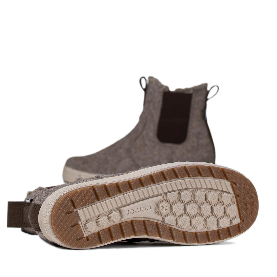 KEVO Damen GORE-TEX® Filz Chelsea-Stiefel