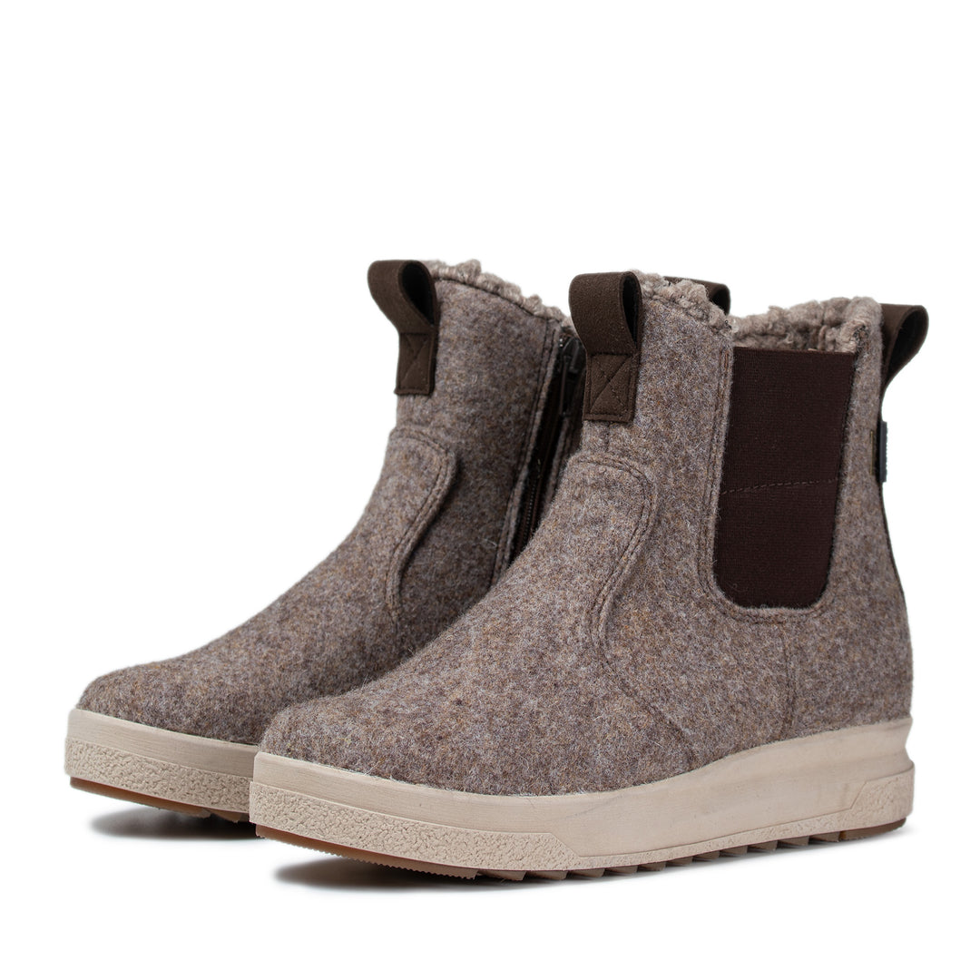 KEVO Damen GORE-TEX® Filz Chelsea-Stiefel