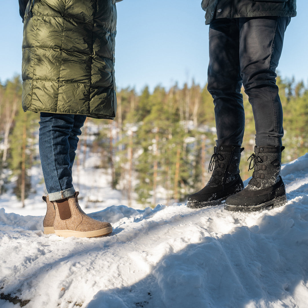 KEVO Damen GORE-TEX® Filz Chelsea-Stiefel