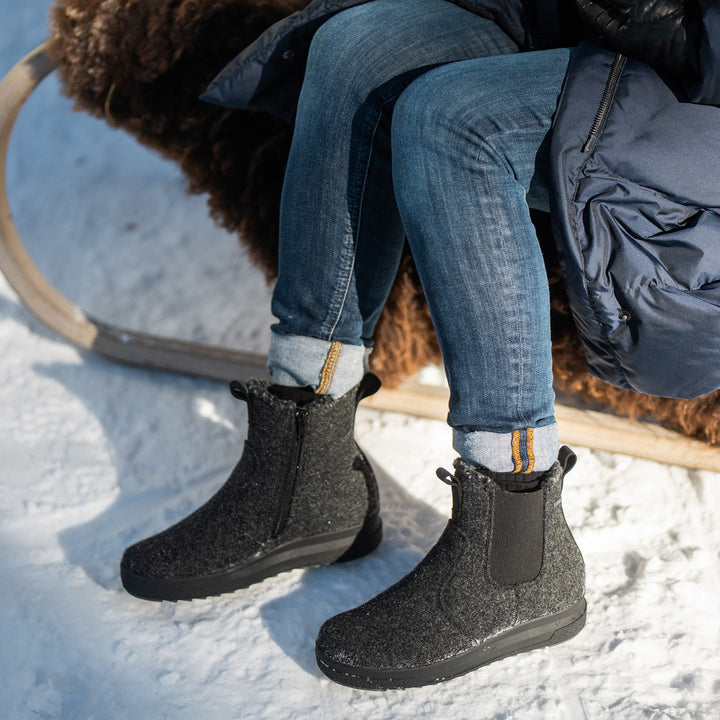 KEVO Damen GORE-TEX® Filz Chelsea-Stiefel