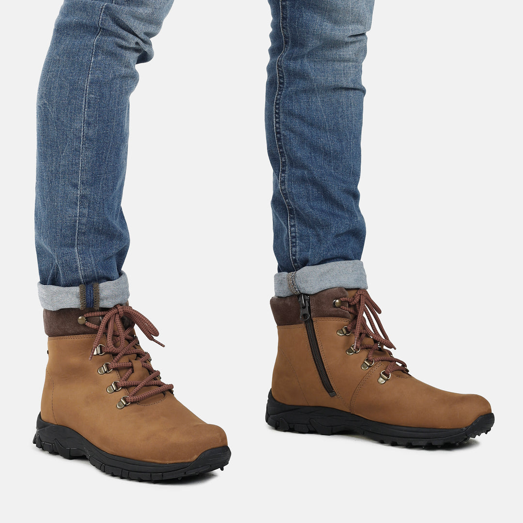 AHKIO Herren GORE-TEX® Spike Winterstiefel