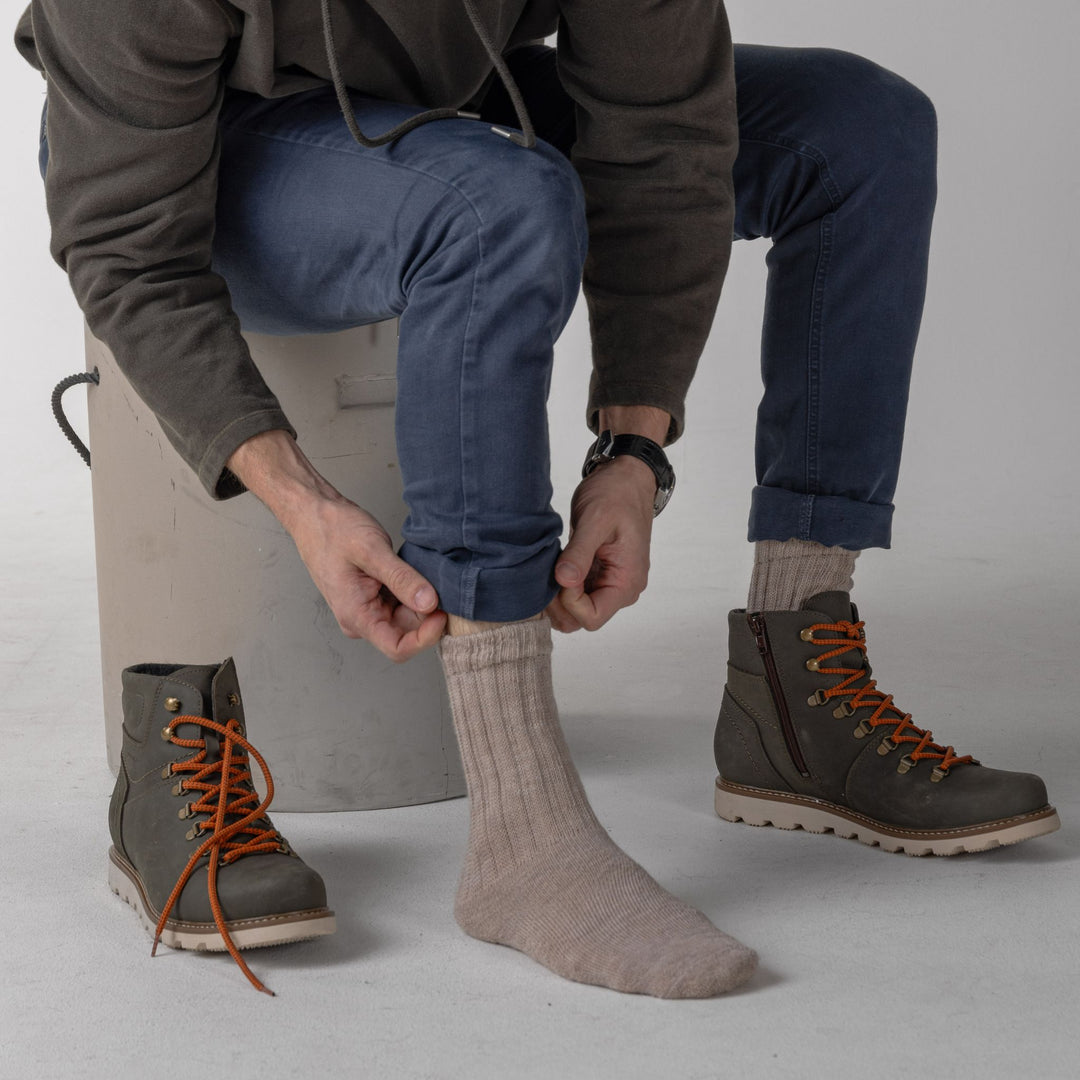 HIRVI Dicke Merinowollsocken