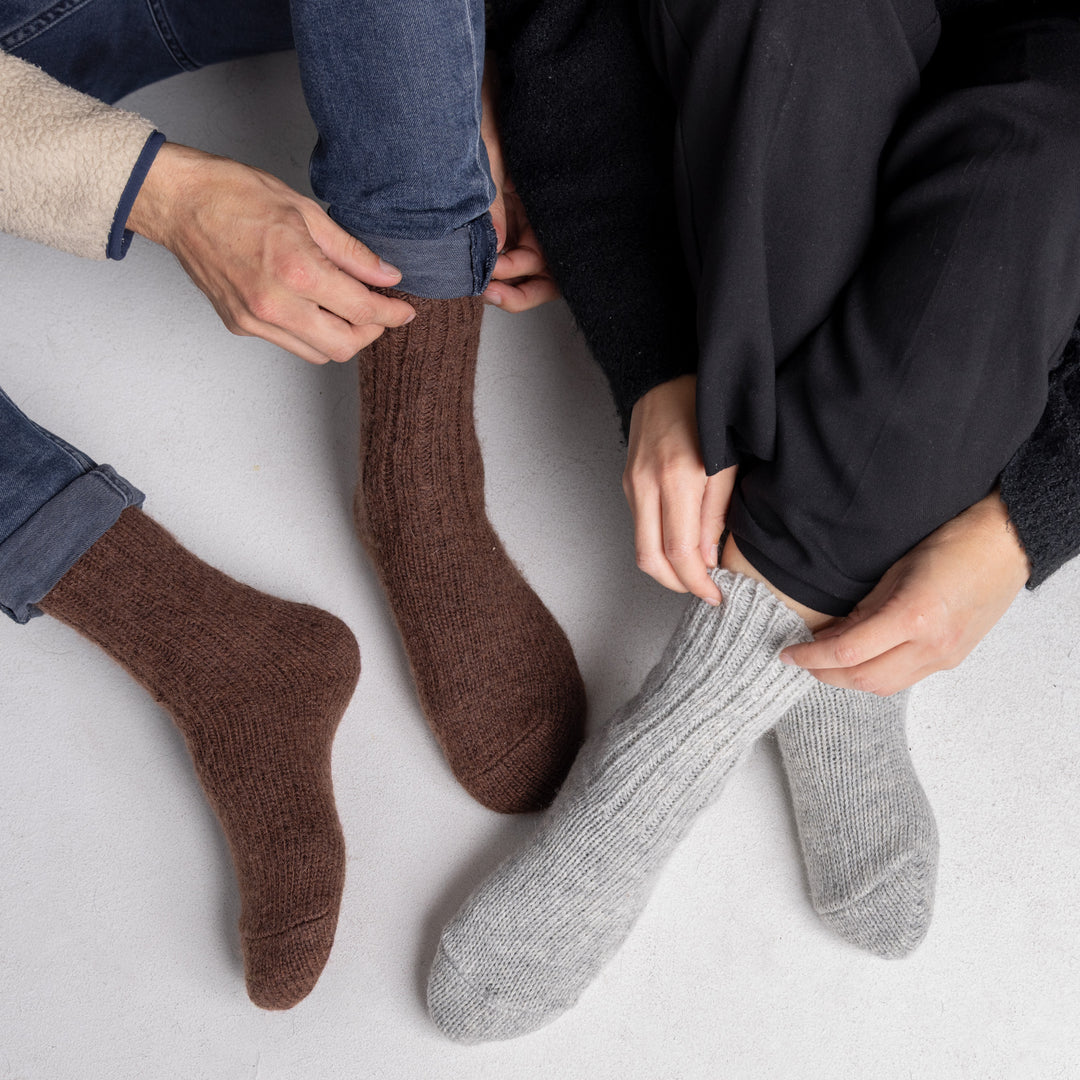 PORO Dicke Wollsocken