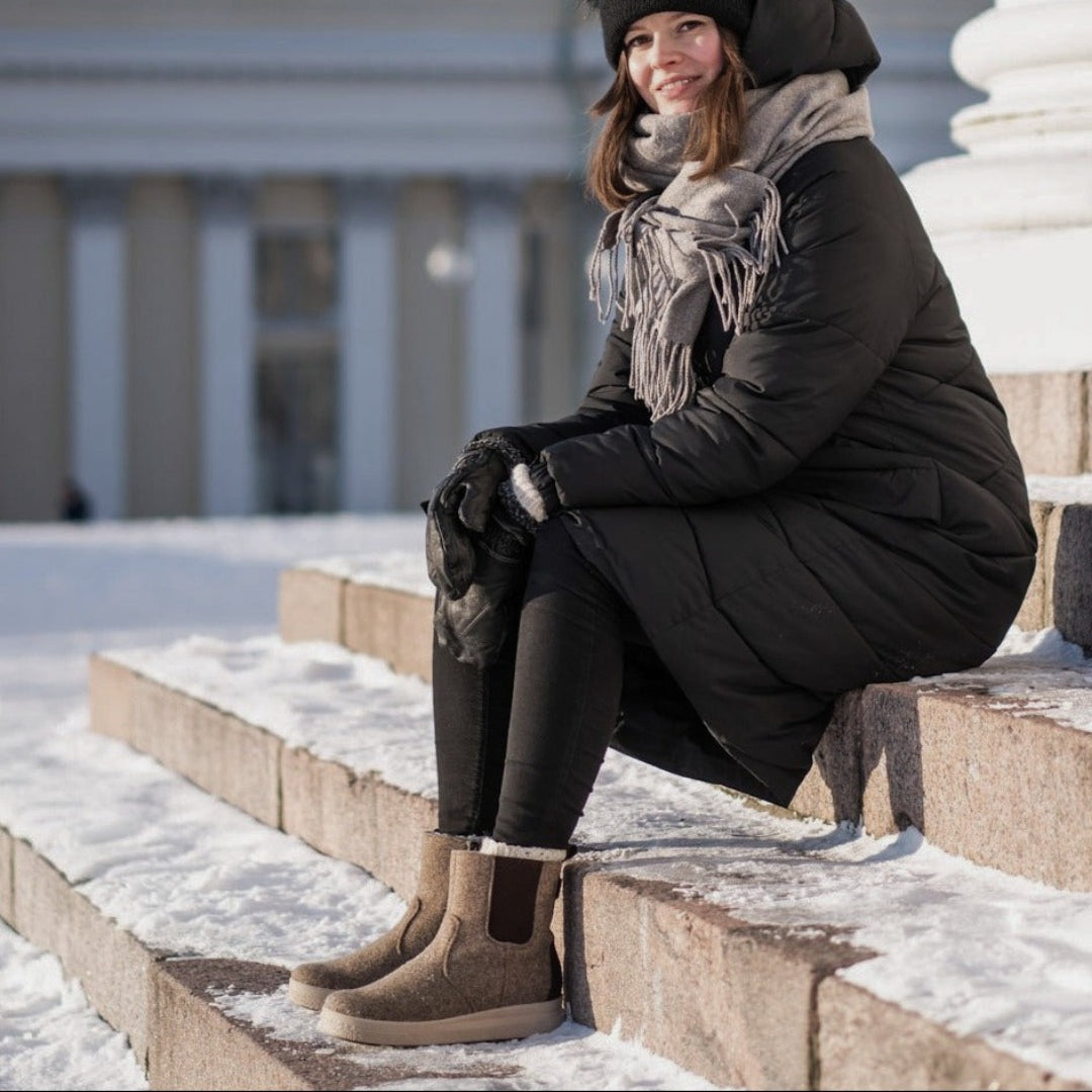 MALLA GORE-TEX® Filz Chelsea-Stiefel