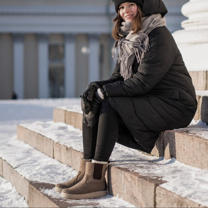 MALLA GORE-TEX® Filz Chelsea-Stiefel