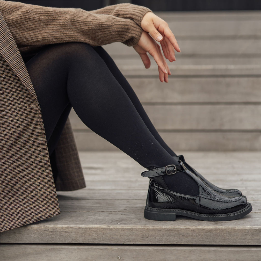KRASSI hohe Mary Jane Schuhe