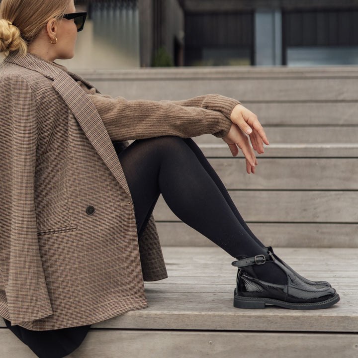 KRASSI hohe Mary Jane Schuhe