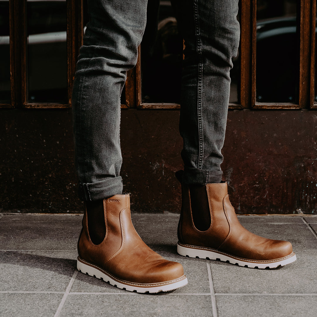 RAJA Herren GORE-TEX® umweltfreundlicher Chelsea-Stiefel