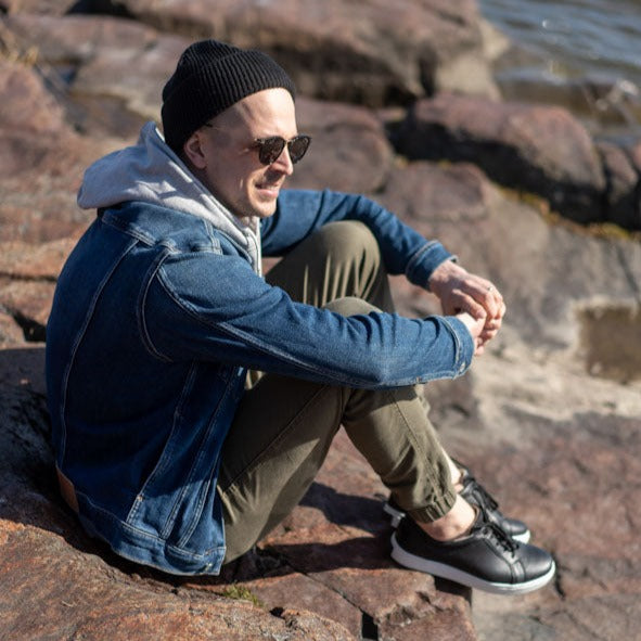 AHO Herren Ledersneaker
