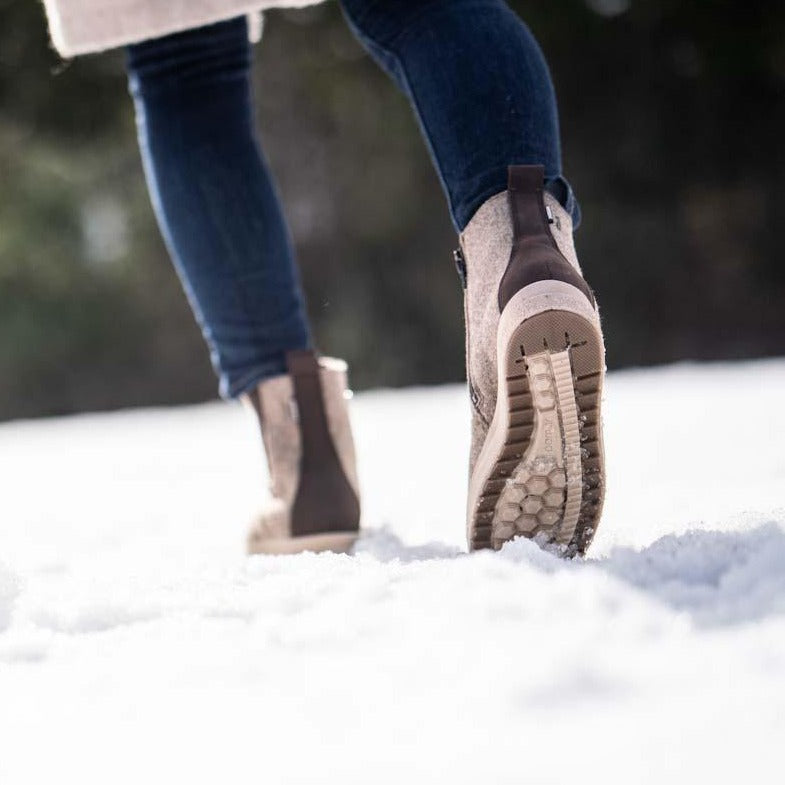MALLA Damen GORE-TEX® Filz Chelsea-Stiefel